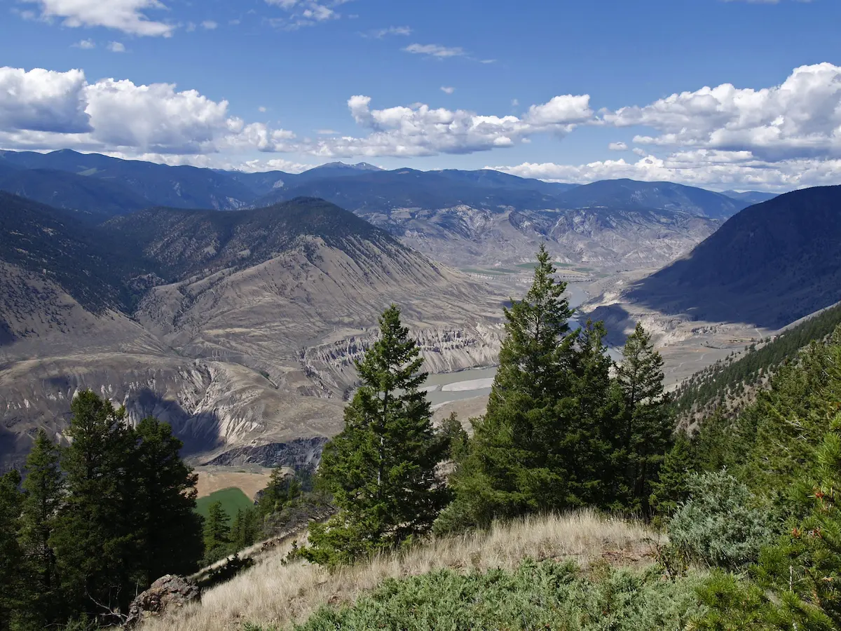 Aerial image of the Greater Fraser Valley, an area that Tenmar services for glass railing installations.