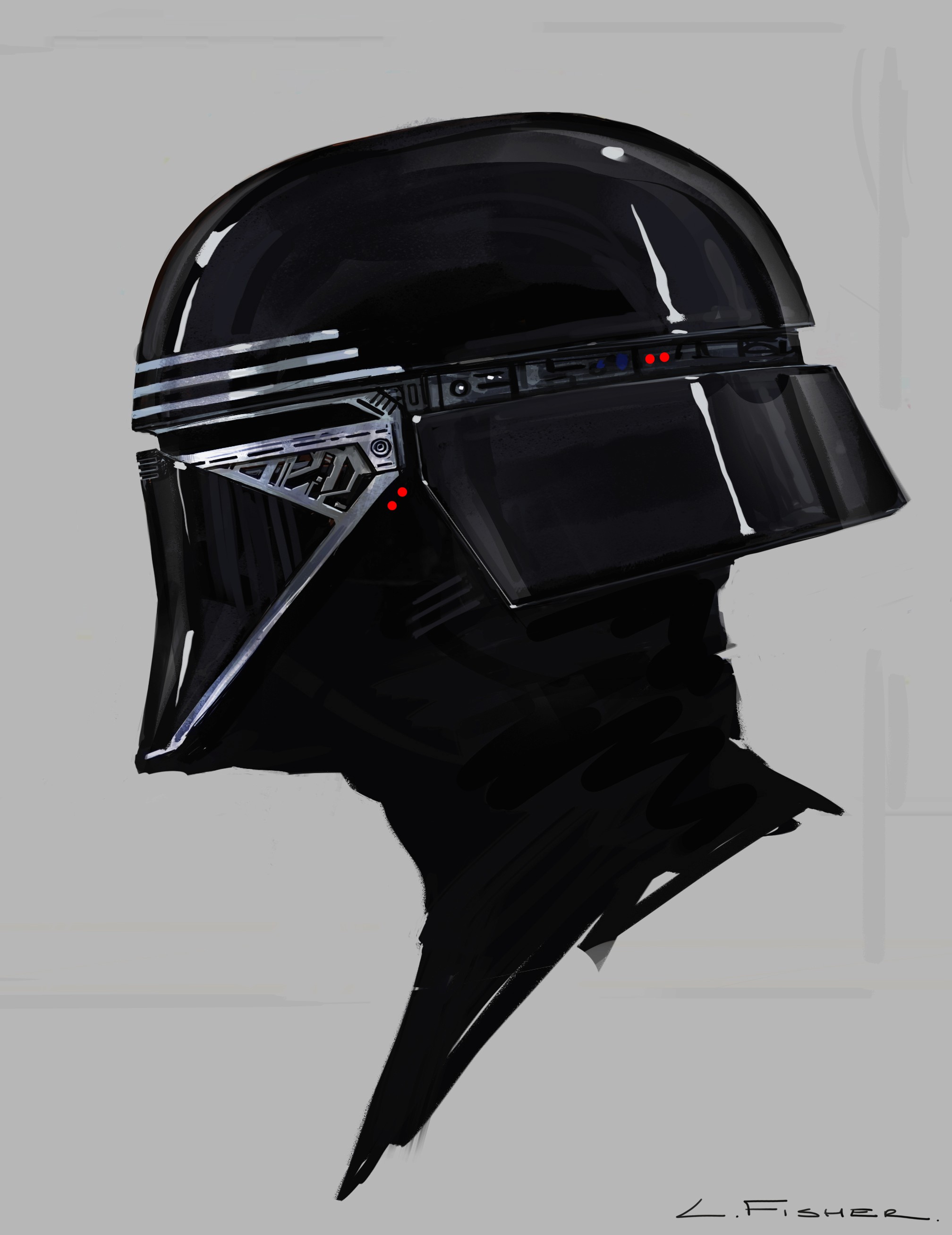 KYLO REN HELMET 04 - Fisher