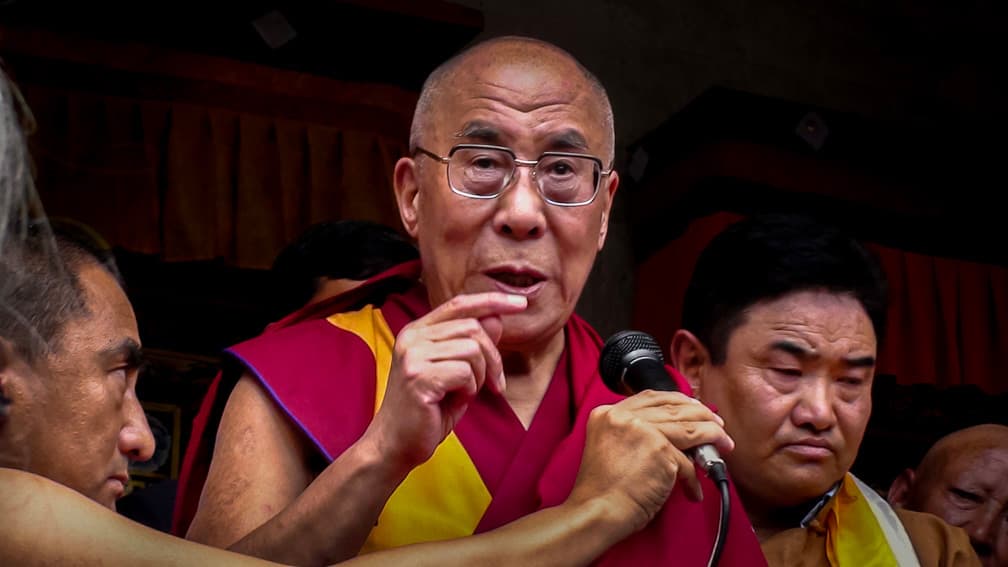 Le Dalai-Lama en Inde