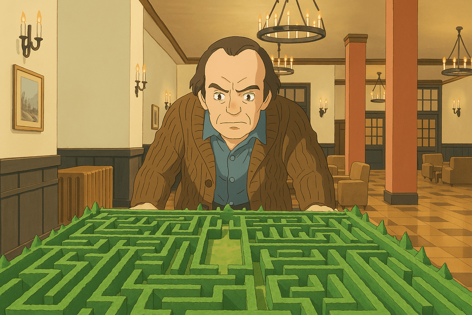 A portrait of a girl in a red scarf made by Gyula Benczúr.