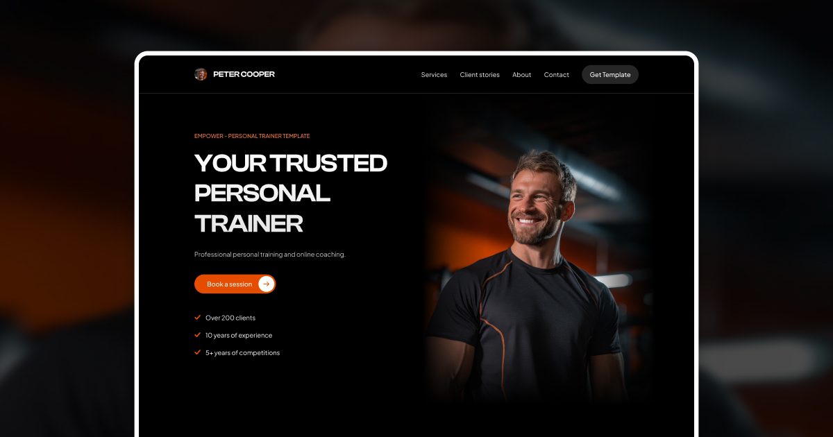 Empower Website Template Thumbnail