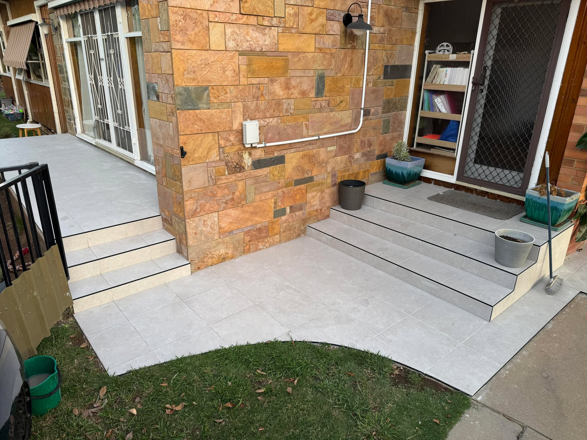 Stair tiling in Albury, Wodonga, and Wangaratta