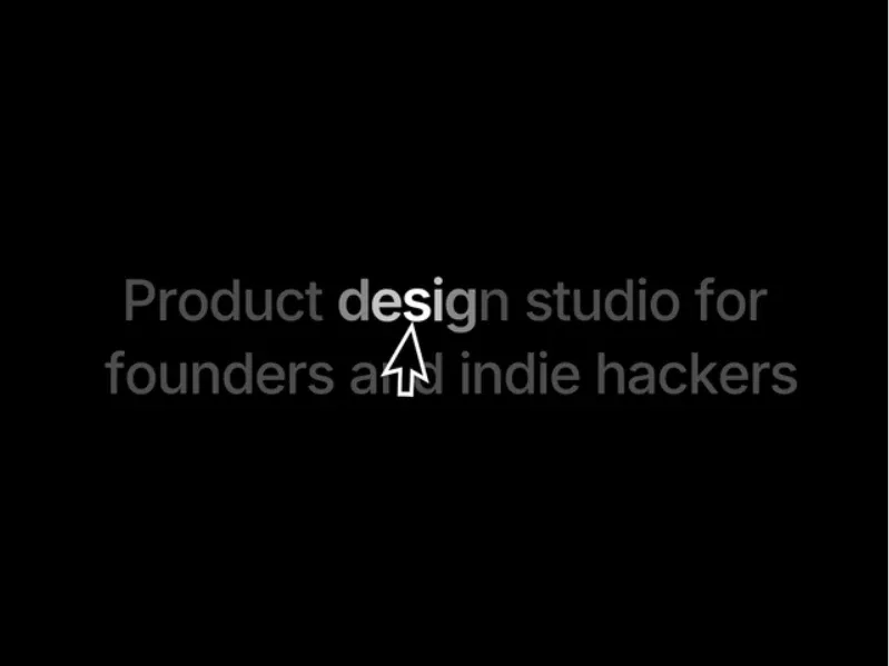 Hover Text Effect
