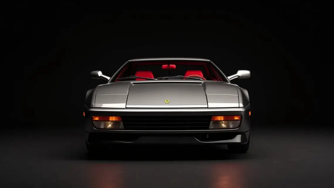 Vorder-ansicht eines Autos