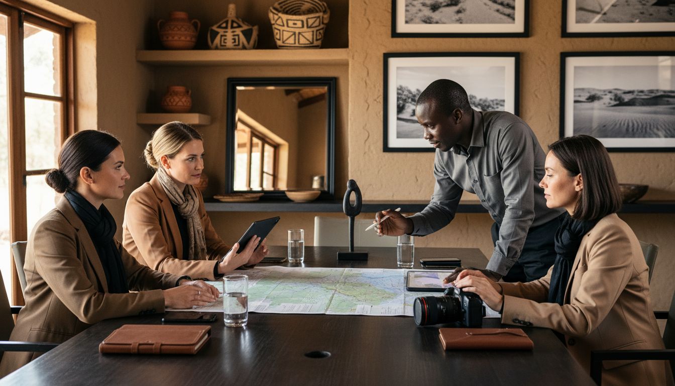 planificación safari lujo