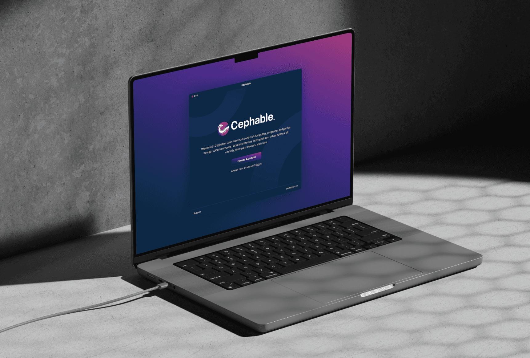 Cephable app design