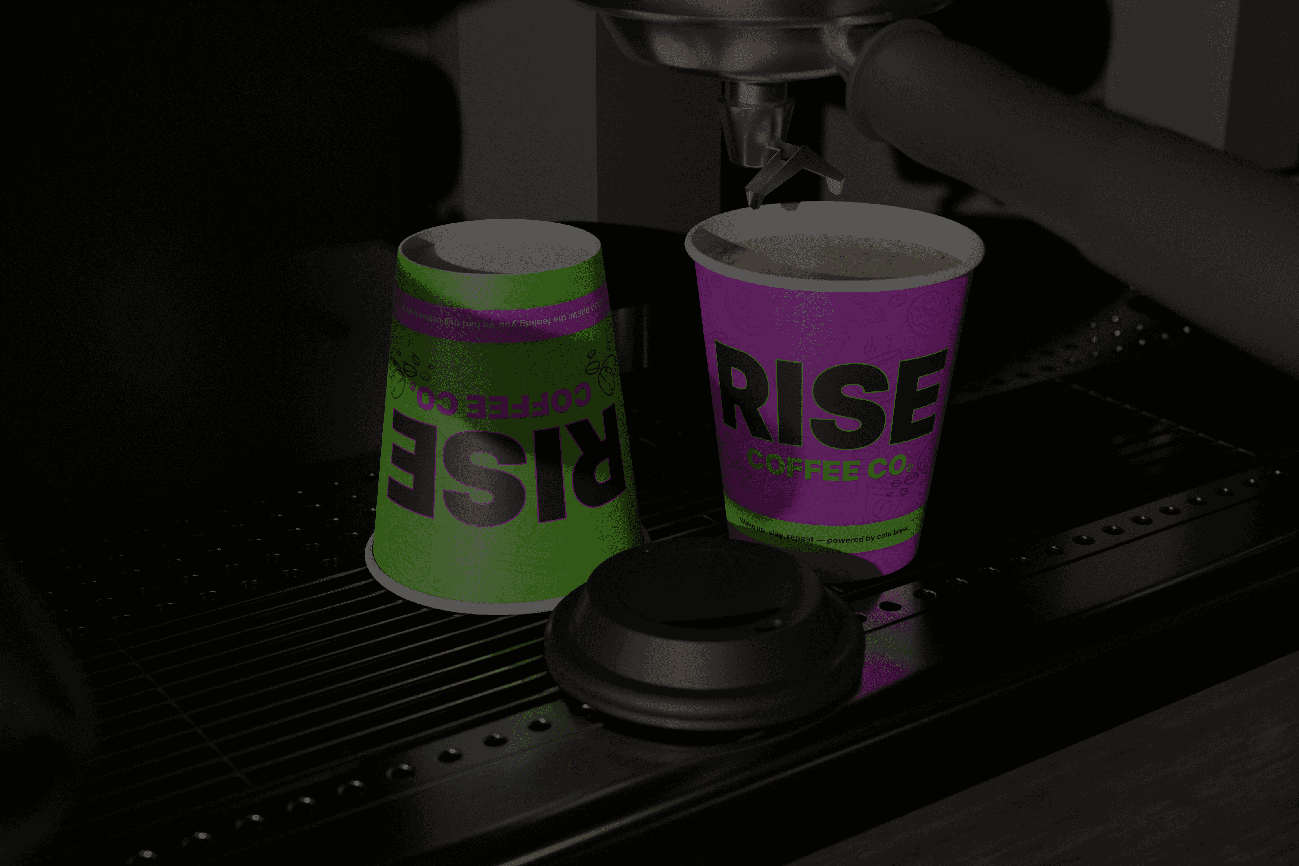 Rise coffee cups