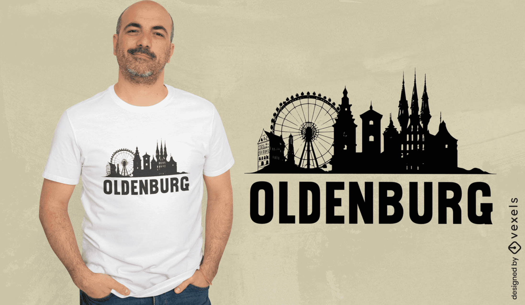 oldenburg skyline silhouette