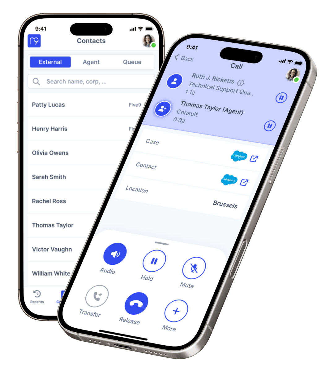 Mobile App for Amazon Connect screenshot