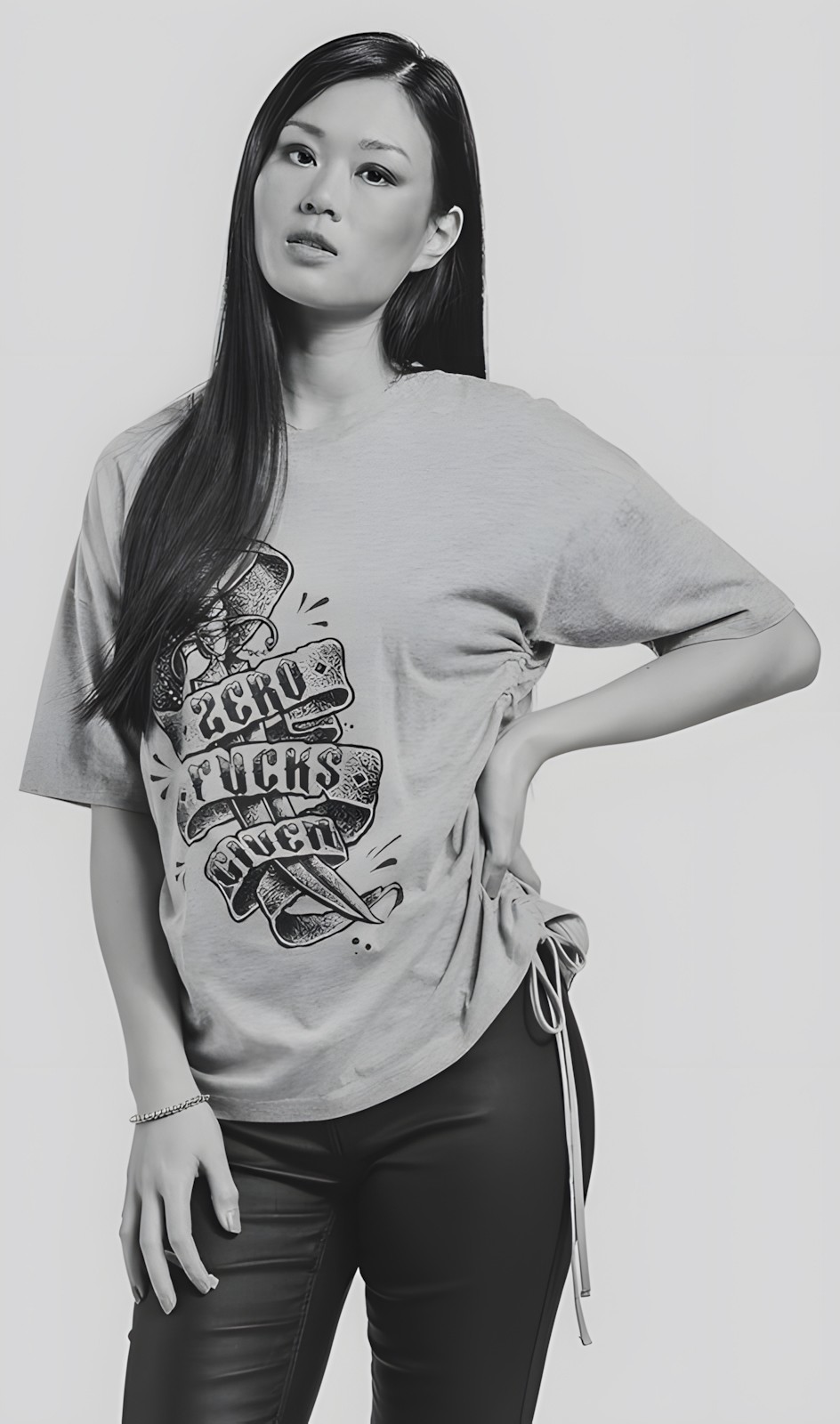 woman in black long sleeve shirt covering her face