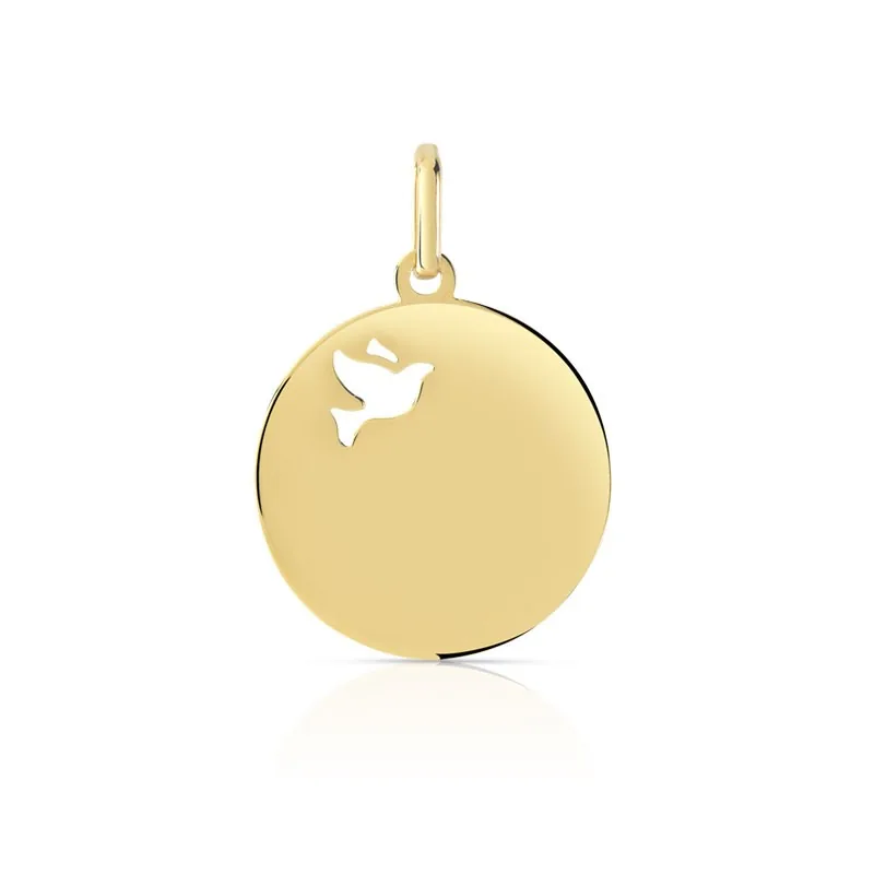 Médaille en or jaune 375
