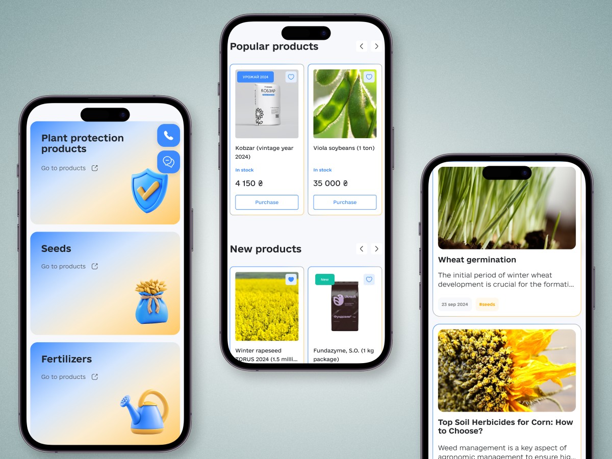 An example of the Work&Go website interface, developed by Codeska