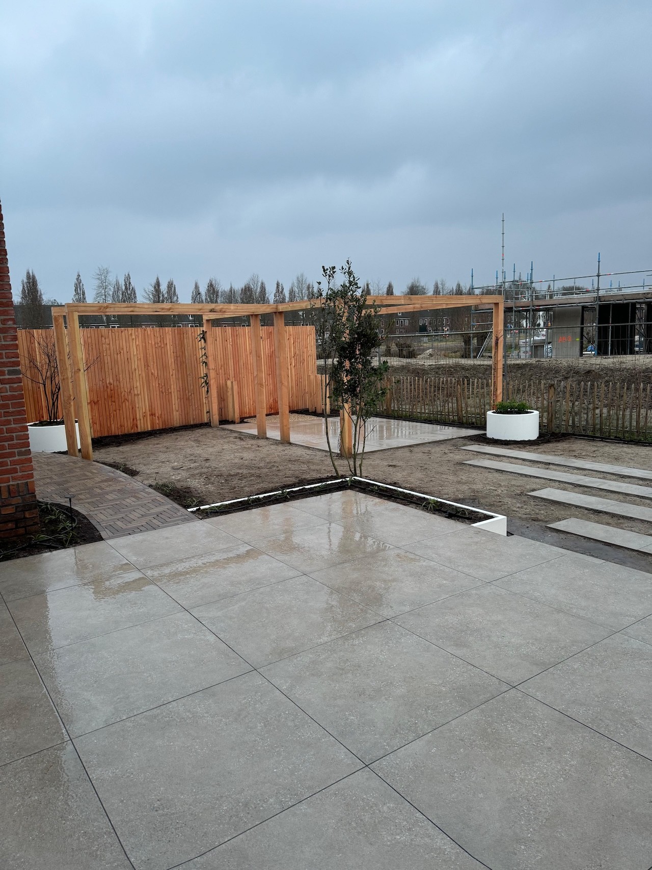 Tuin met hoogteverschil in Amersfoort - Art gardens