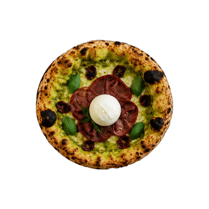 A whole pizza