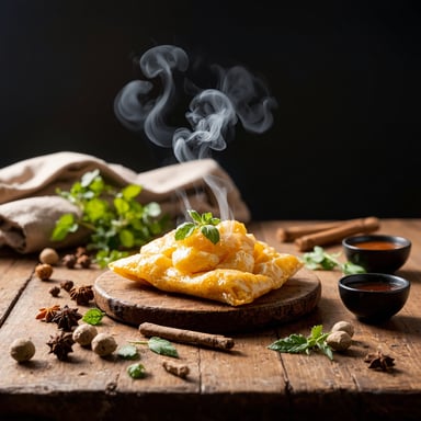 product photography of Gourmet Food Item