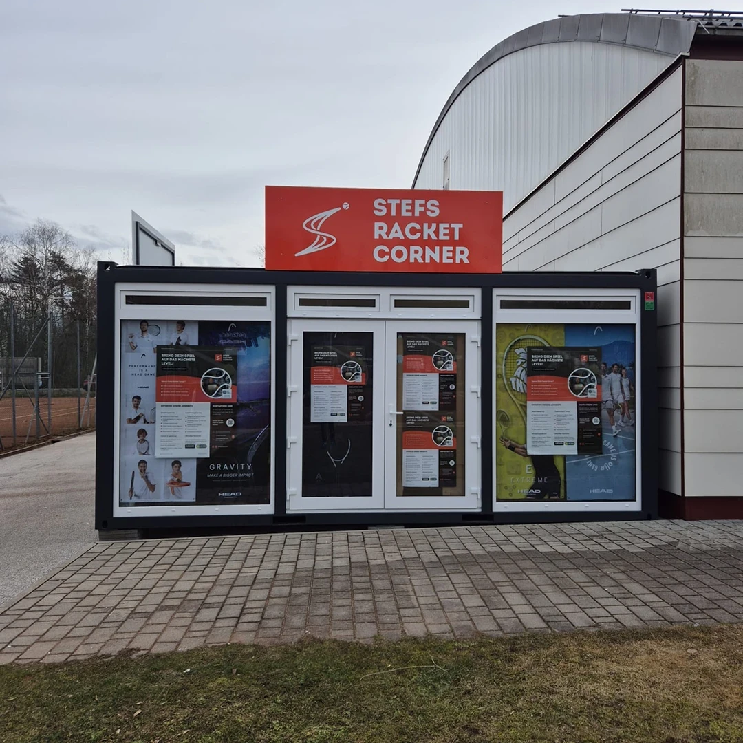 Stefs Racket Corner Klagenfurt Stabdort Container