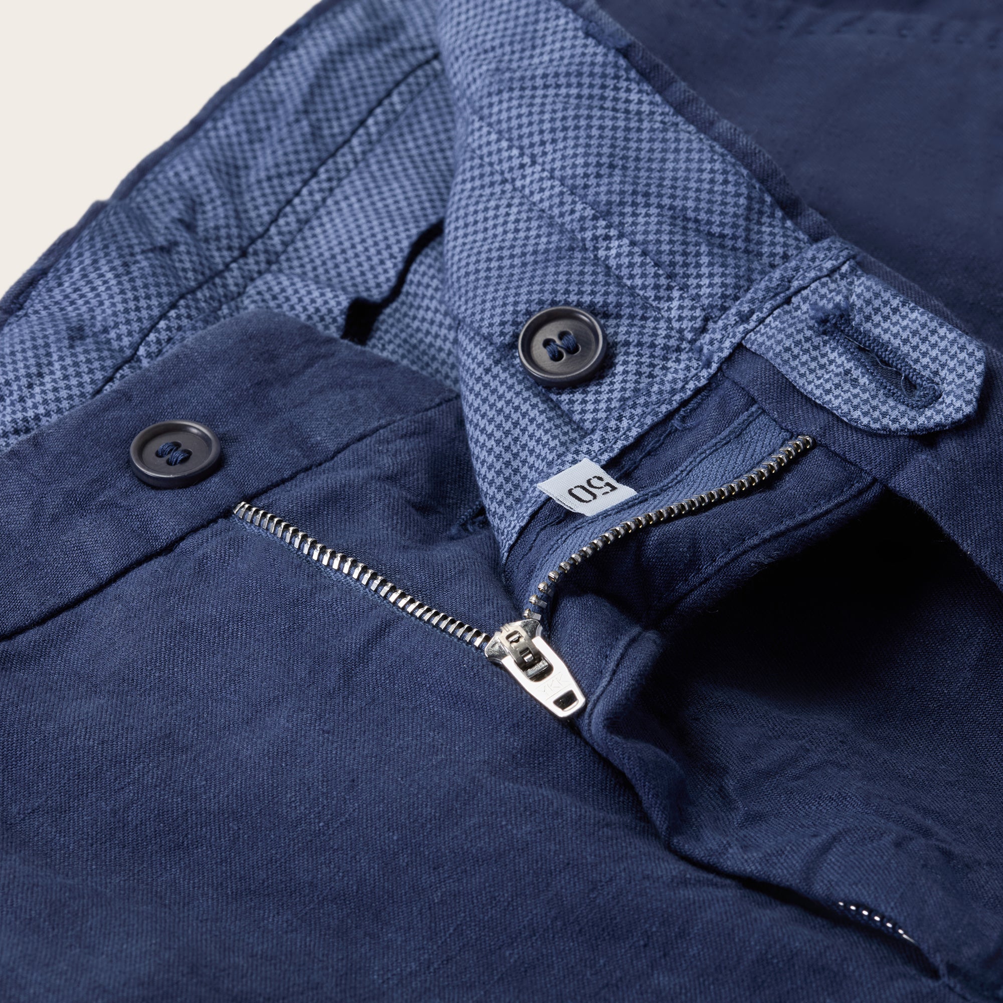 Rota Pre - Washed Linen Trousers - Mandelli UK