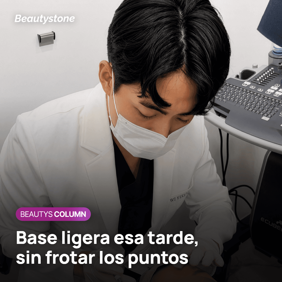 Maquillaje después del Botox: base ligera sin frotar los puntos de inyección