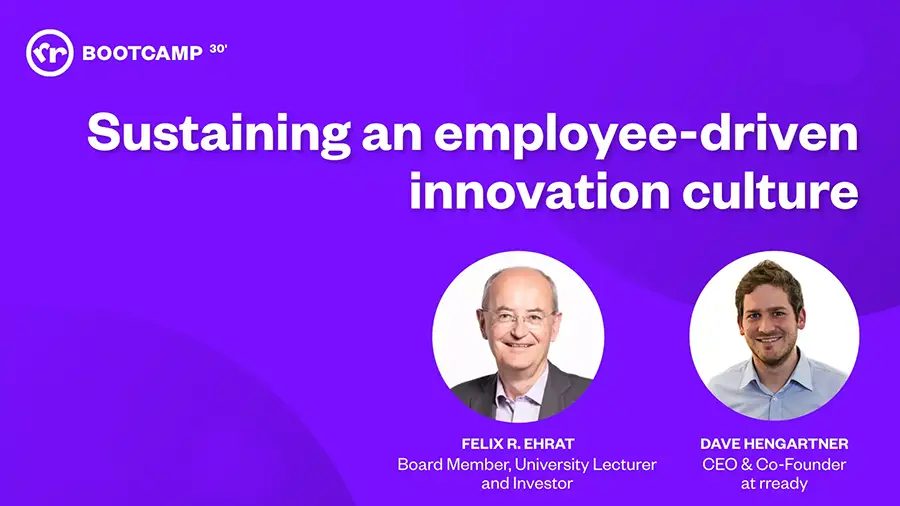 Sustaining an Employee-driven Innovation Culture webinar