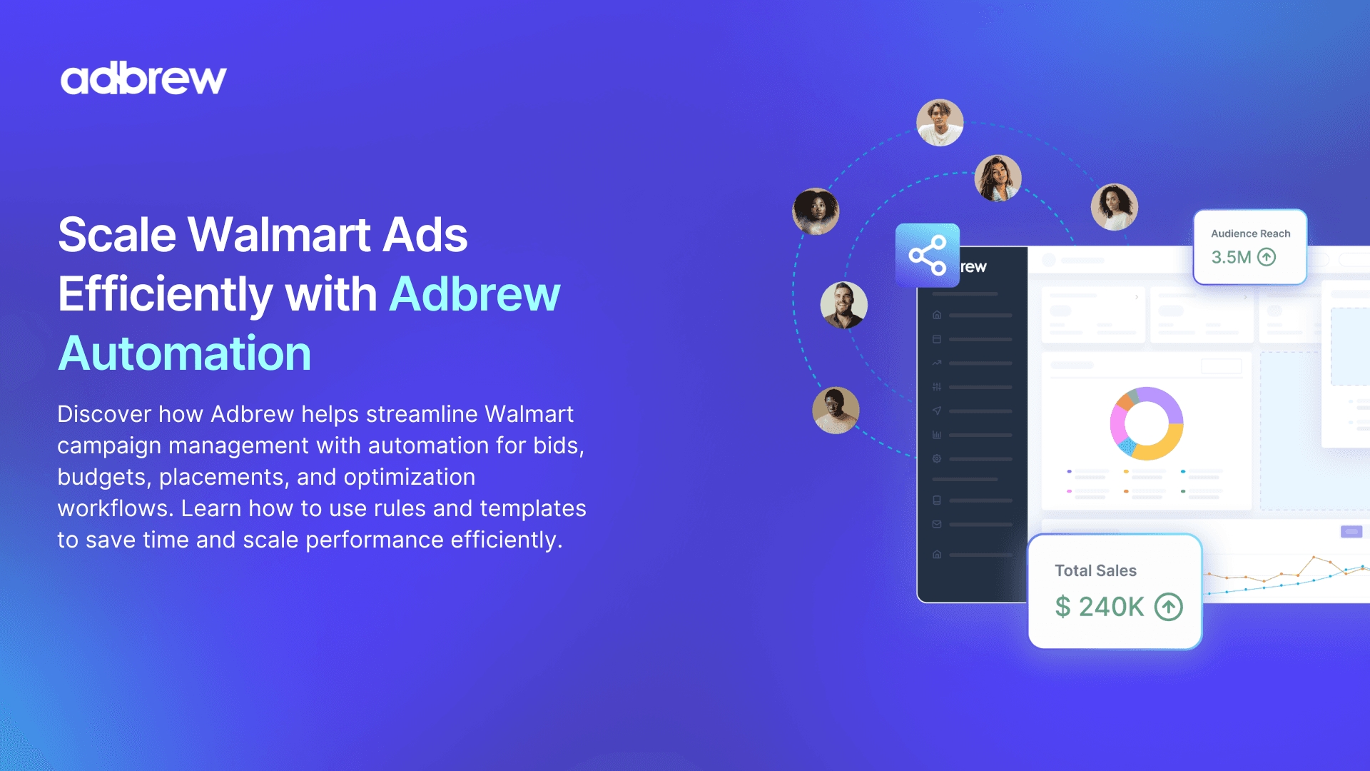 Scale Walmart Ads Efficiently with Adbrew Automation