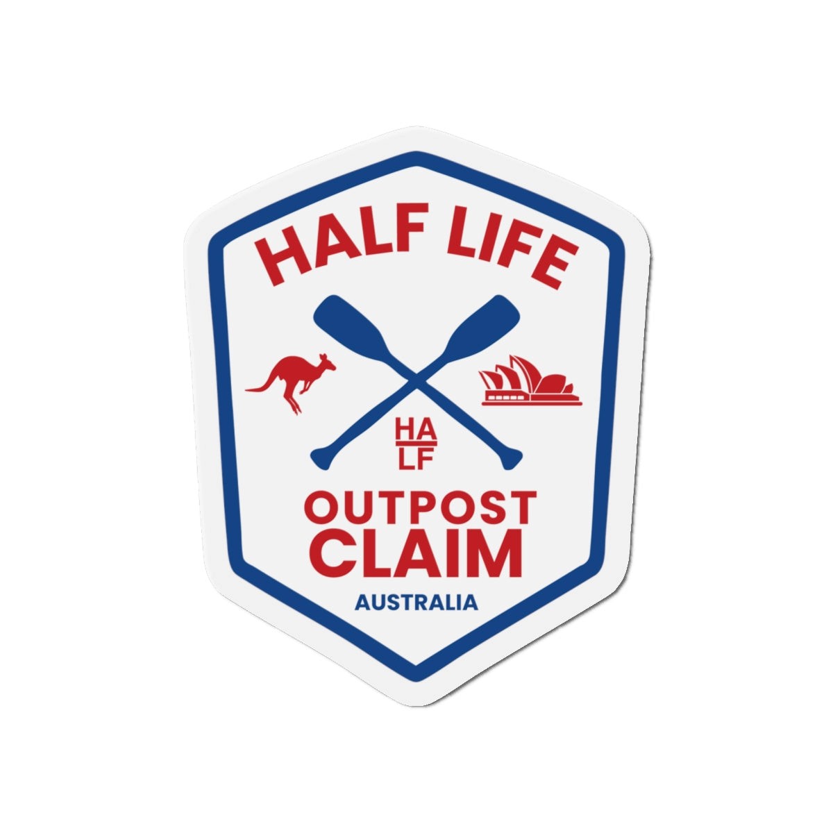 Australia Outpost All-Weather Die-Cut Magnets