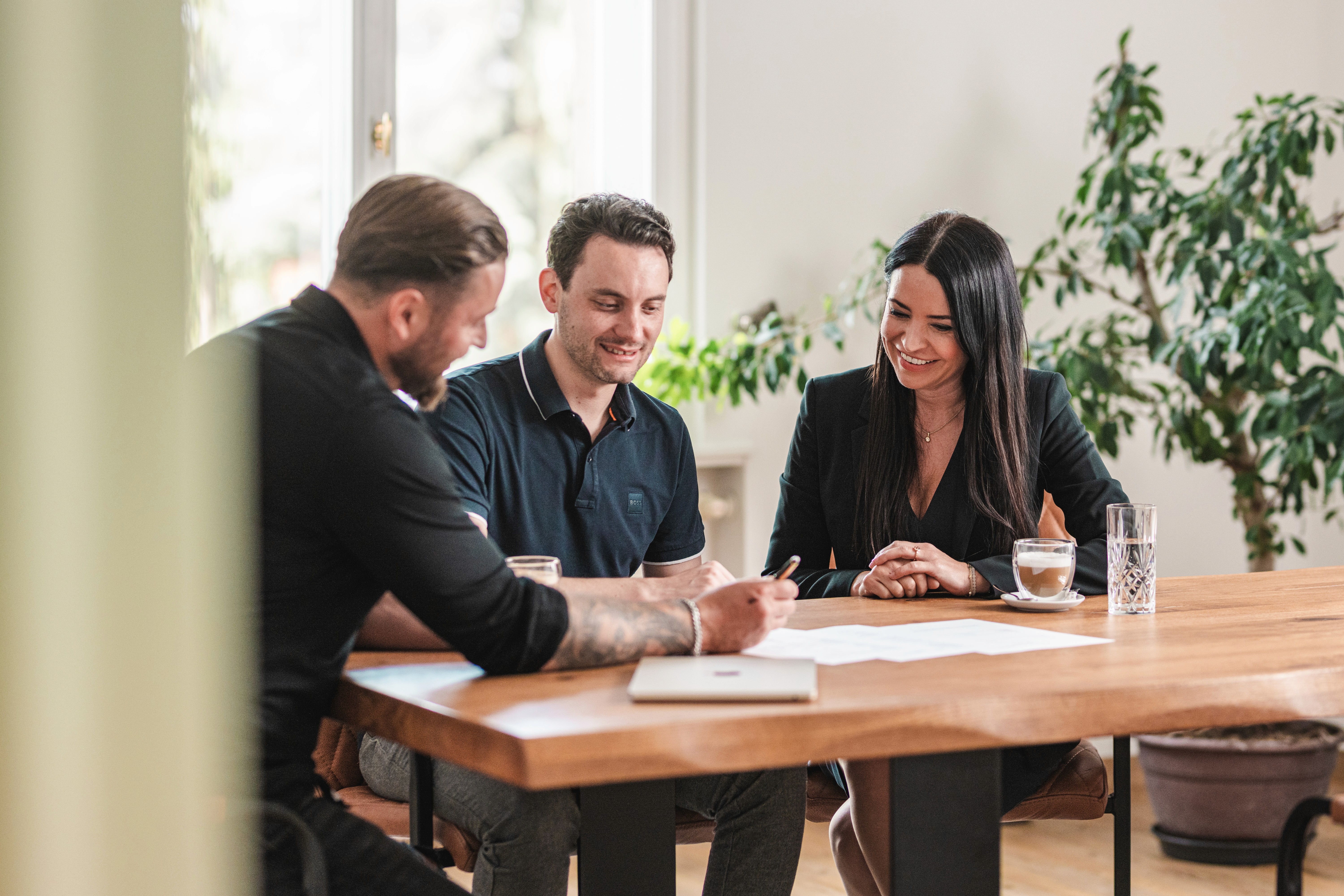 Ein Beratungsgespräch