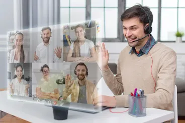 Talento-io tech team collaborating on a client-specific solution, reflecting the firm's industry-experienced approach to building custom AI and automation tools tailored to real workflows.