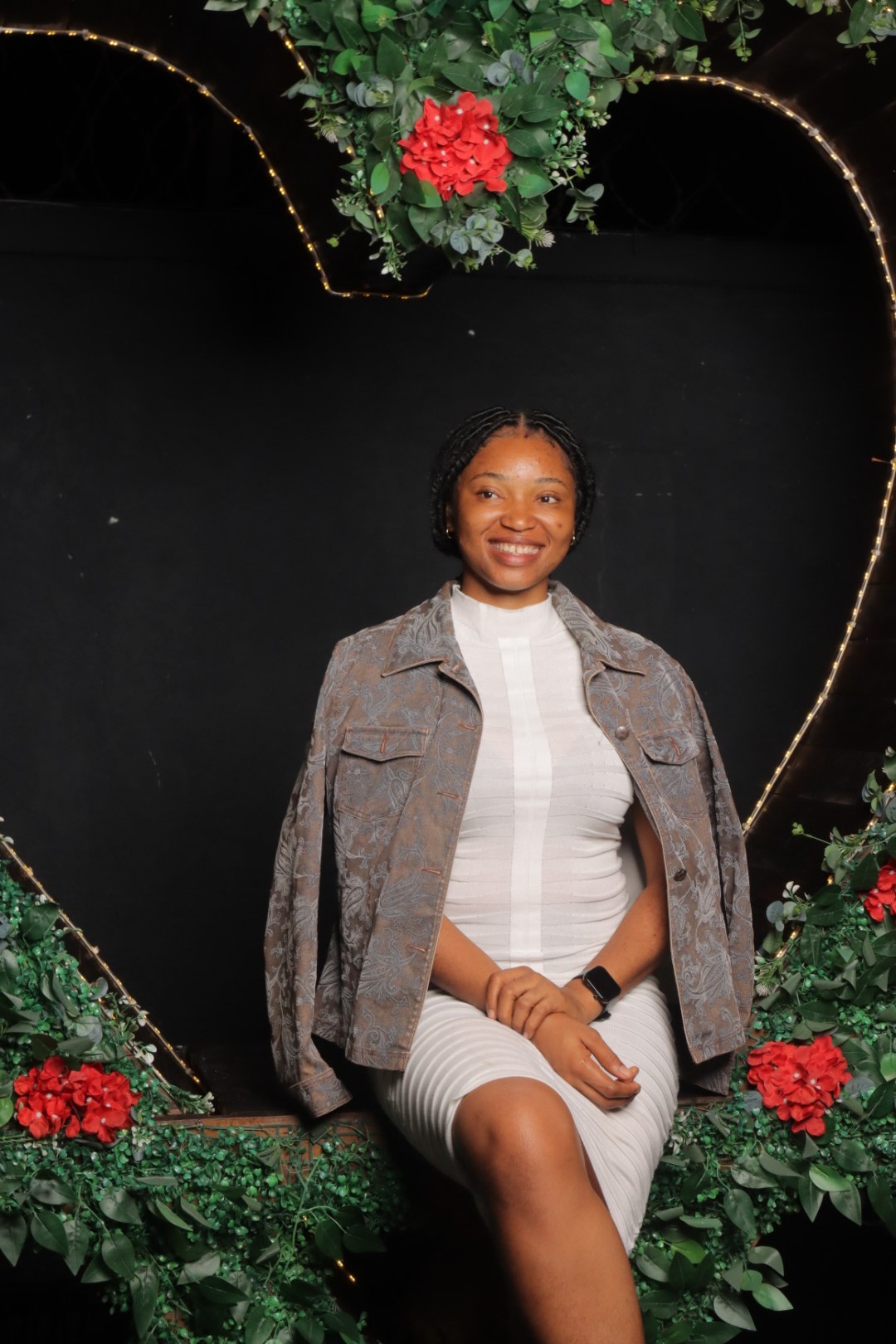 Chef Xan sitting for a pose