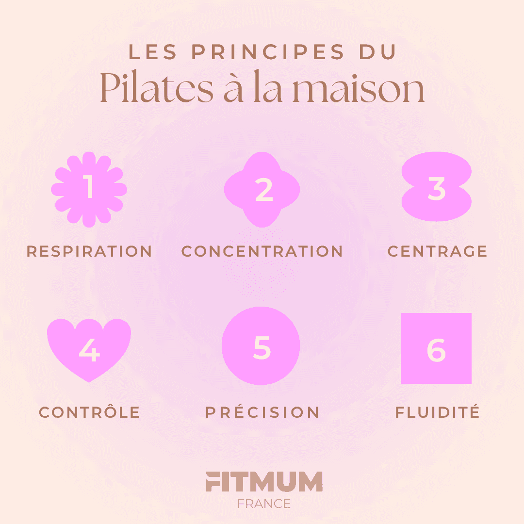 Les principes du Pilates à la maison