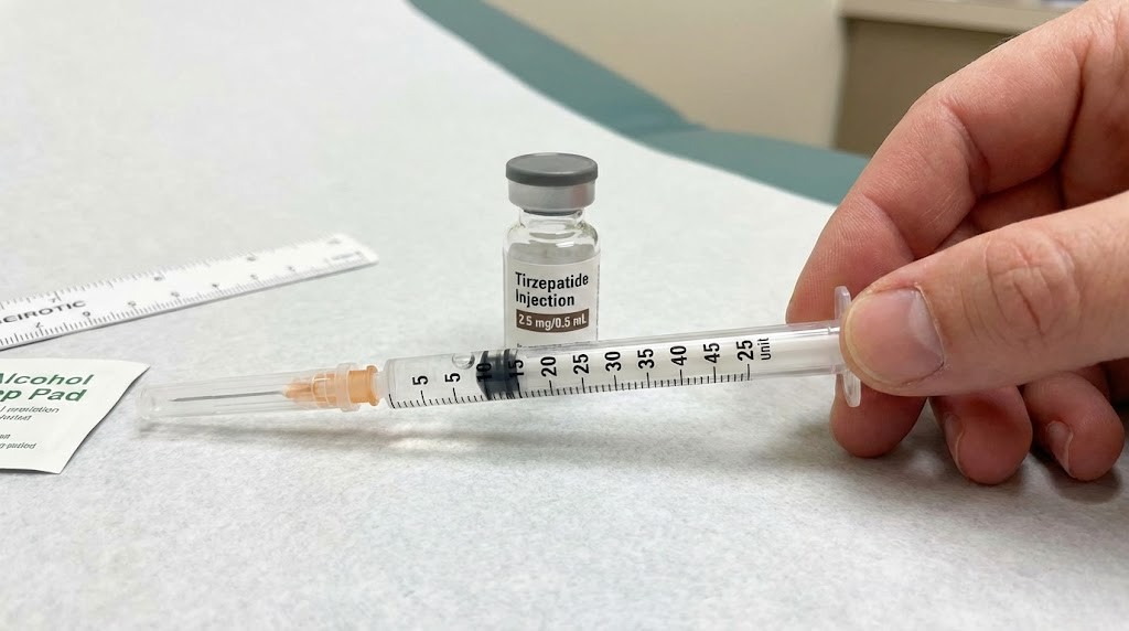 How many units is 2.5 mg of tirzepatide