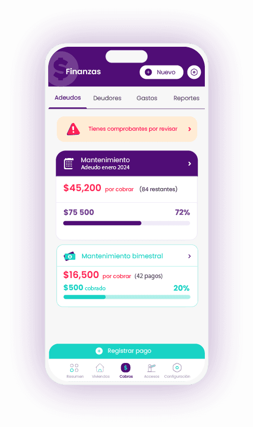 App para administración de condominios