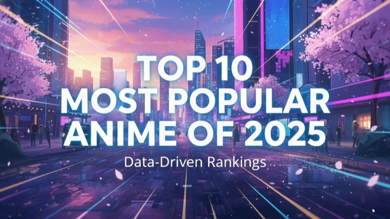 Top 10 Most Popular Anime of 2025