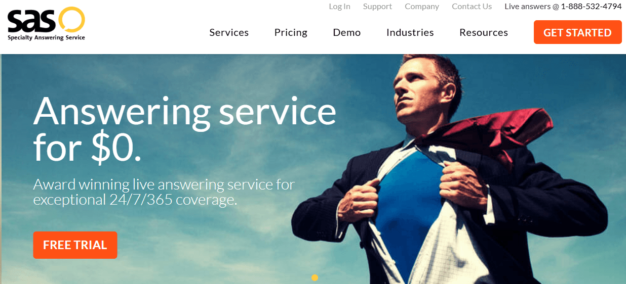 SAS - Best AI Answering Service