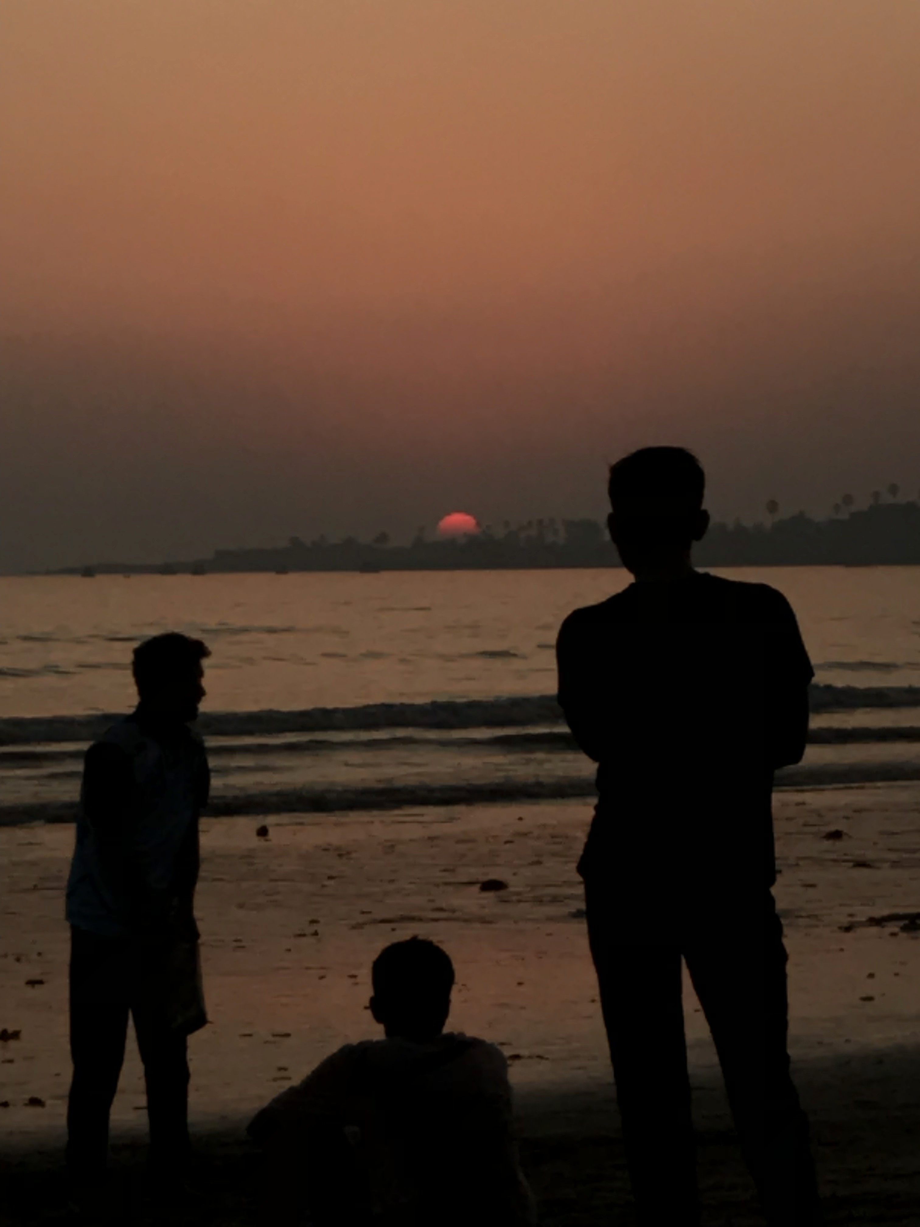 Beach Sunset of Mumbai