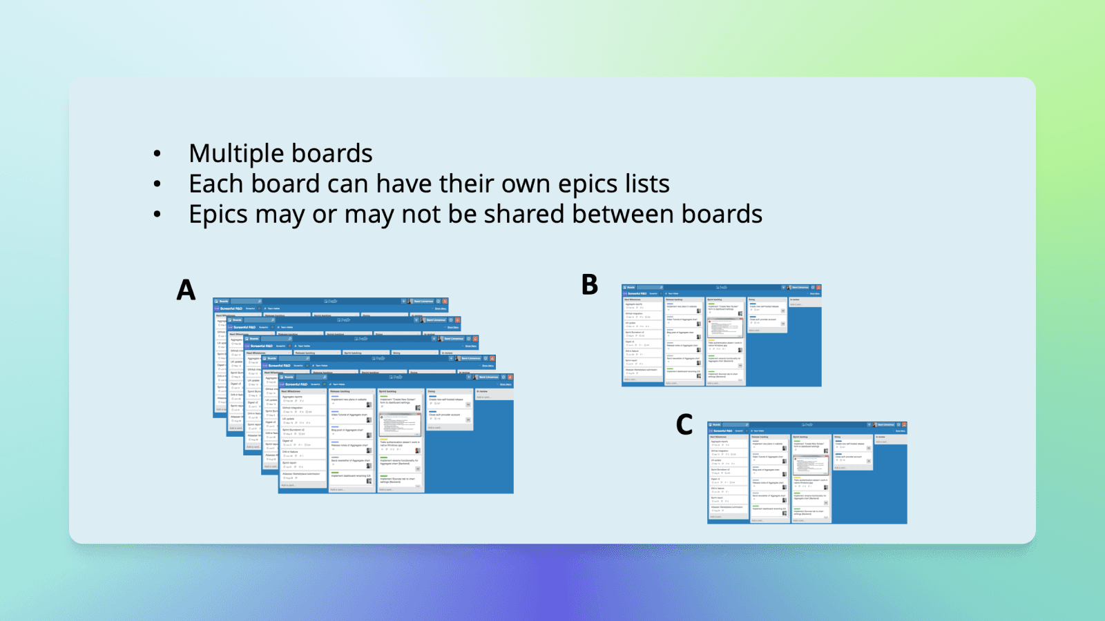 4 ways to scale your Trello workflow to multiple boards - Screenful Blog