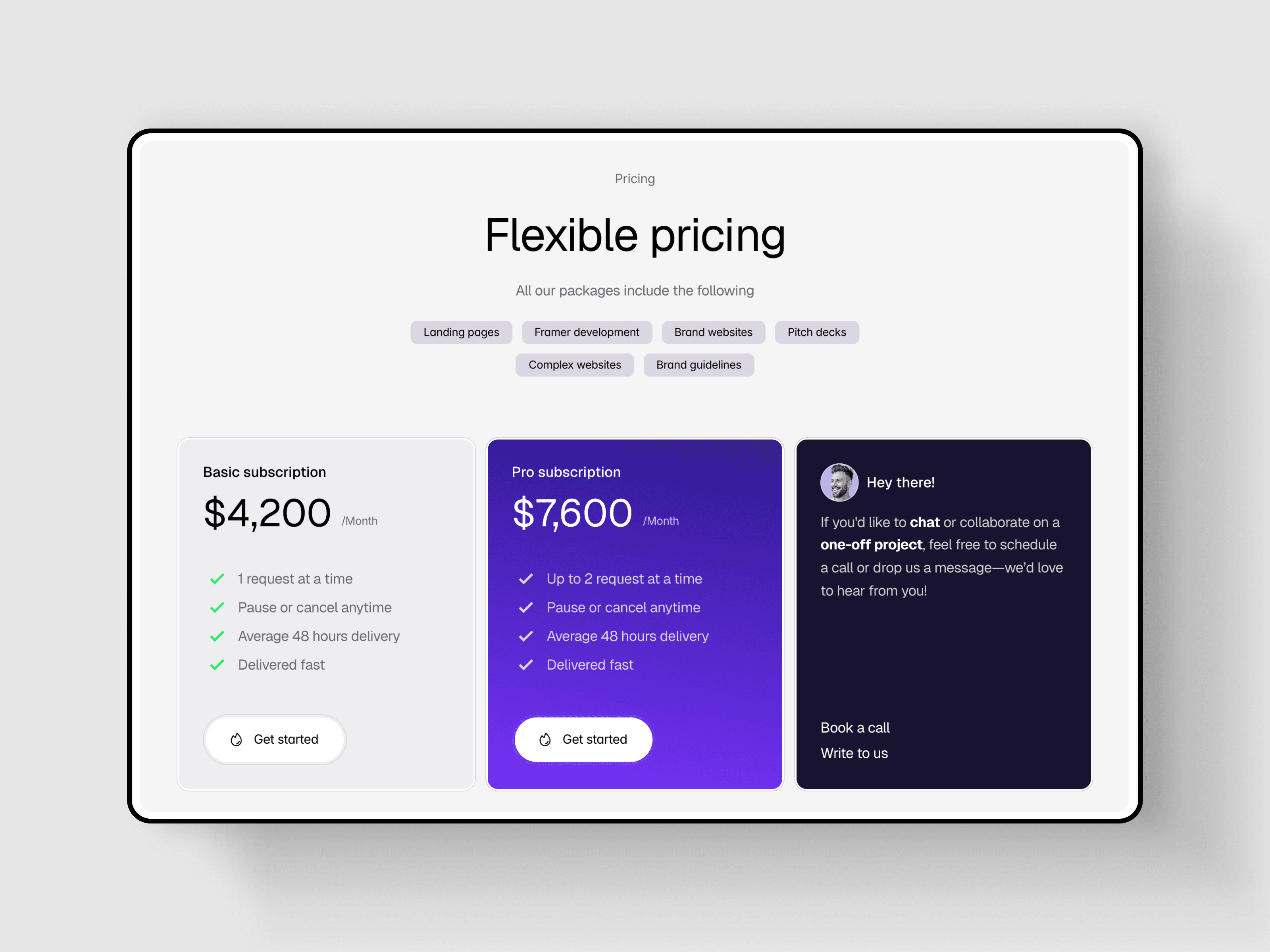 Super Framer template