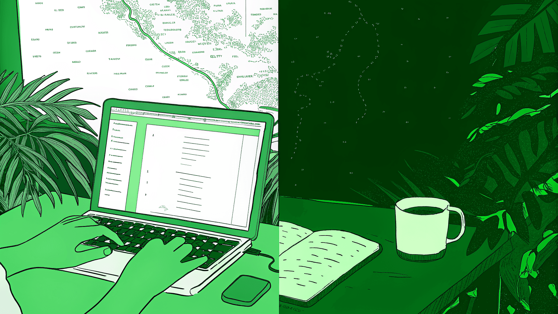 Person searching one state treasury site versus a multi-state unclaimed money dashboard map