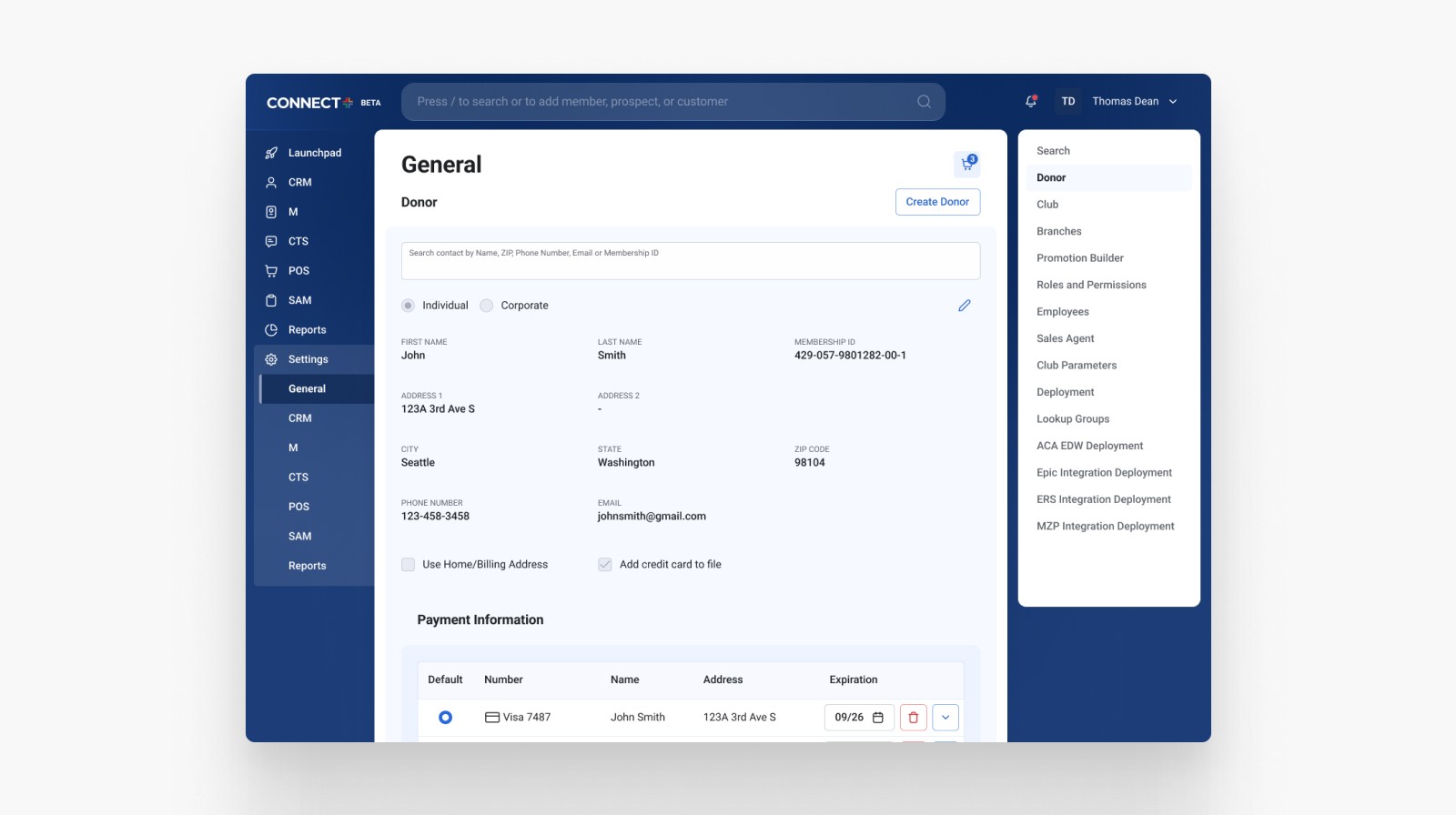 Laptop showing Bloomy UI