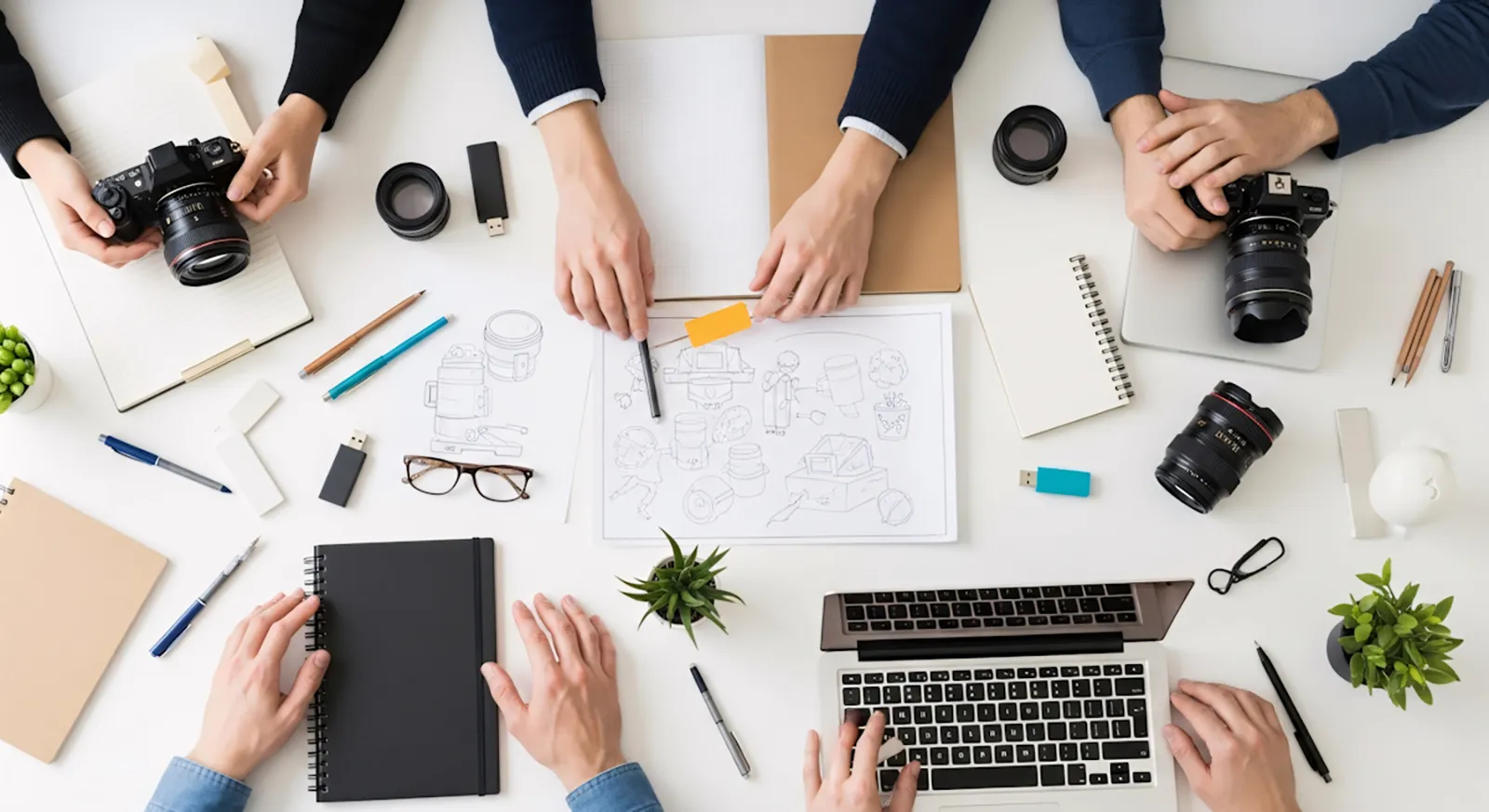 Creative Workspace Scene 