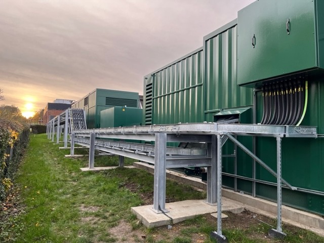 A commercial electrical installation completed by DPH