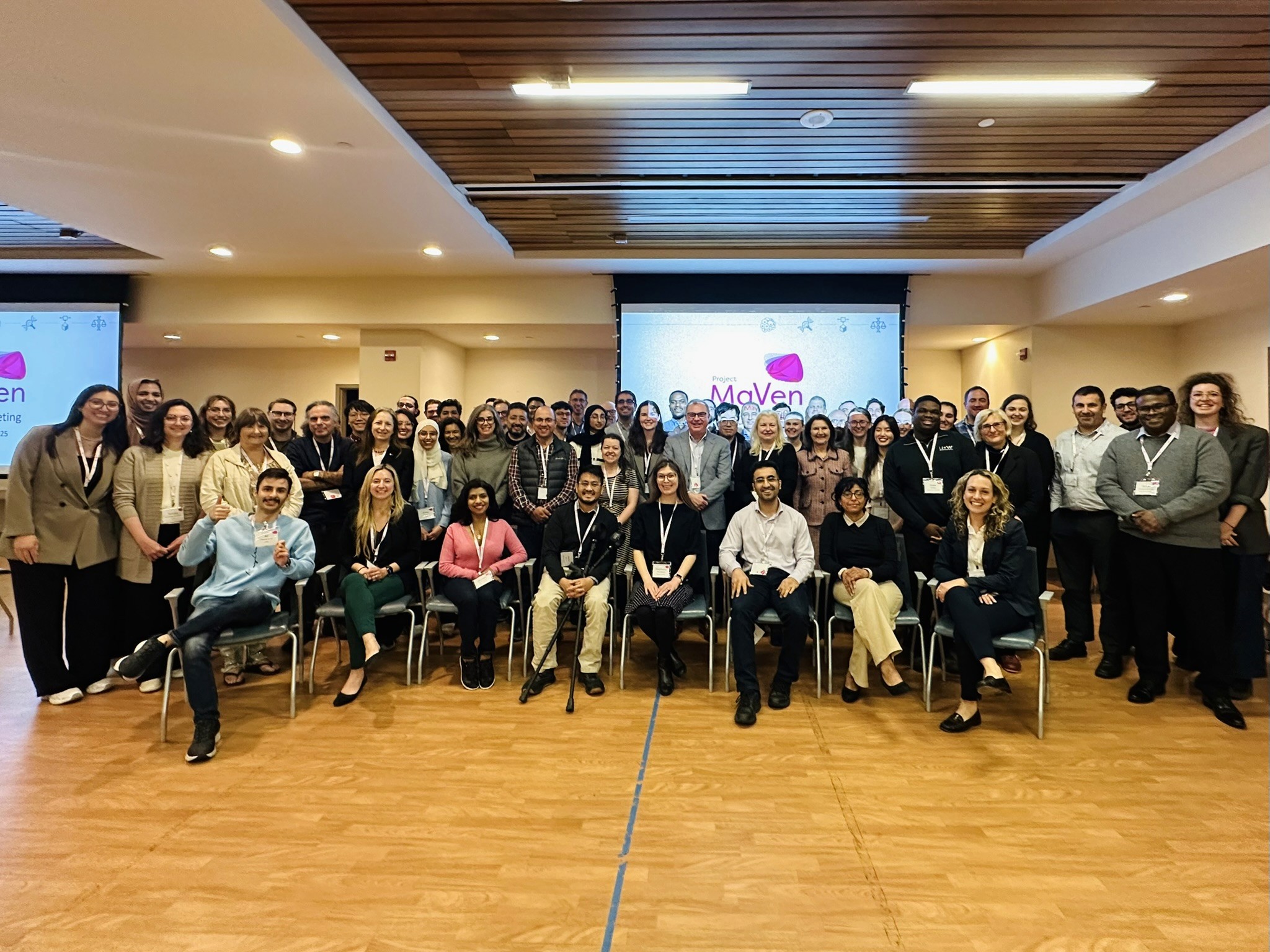 A person stands in a sandstone cave.