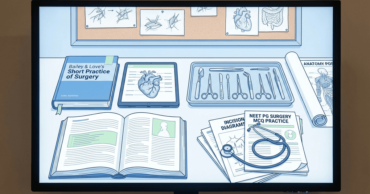 Cover: How to Study Surgery for NEET PG 2026: Complete High-Yield Strategy