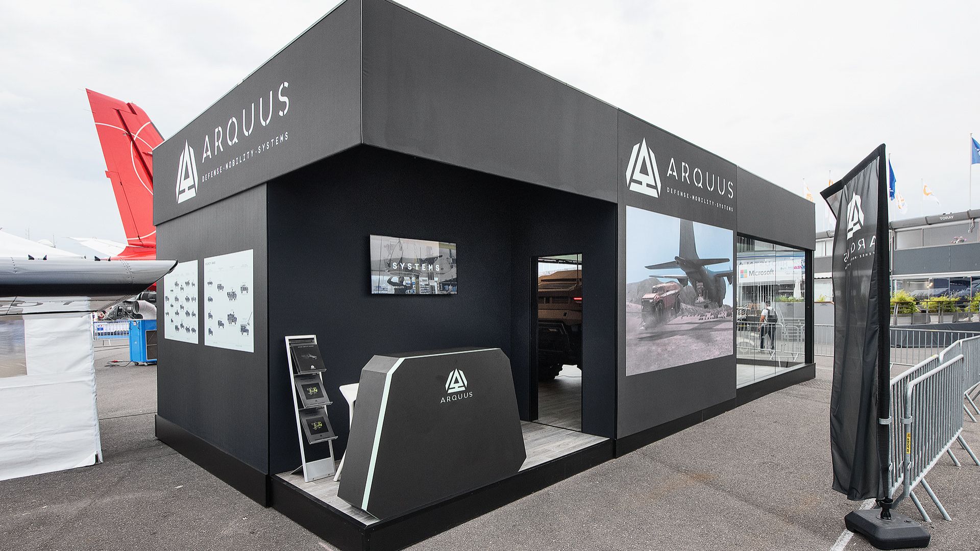 Stand Arquus SIAE par Expace