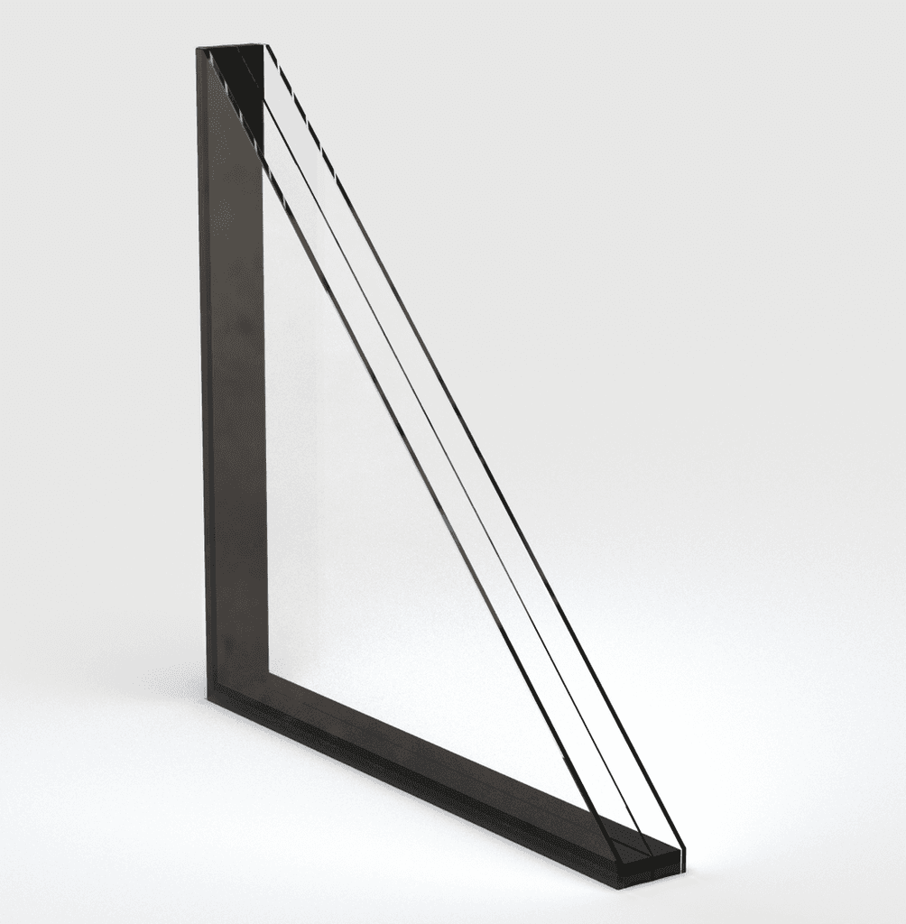 Rendering of float glass with NxLite coating