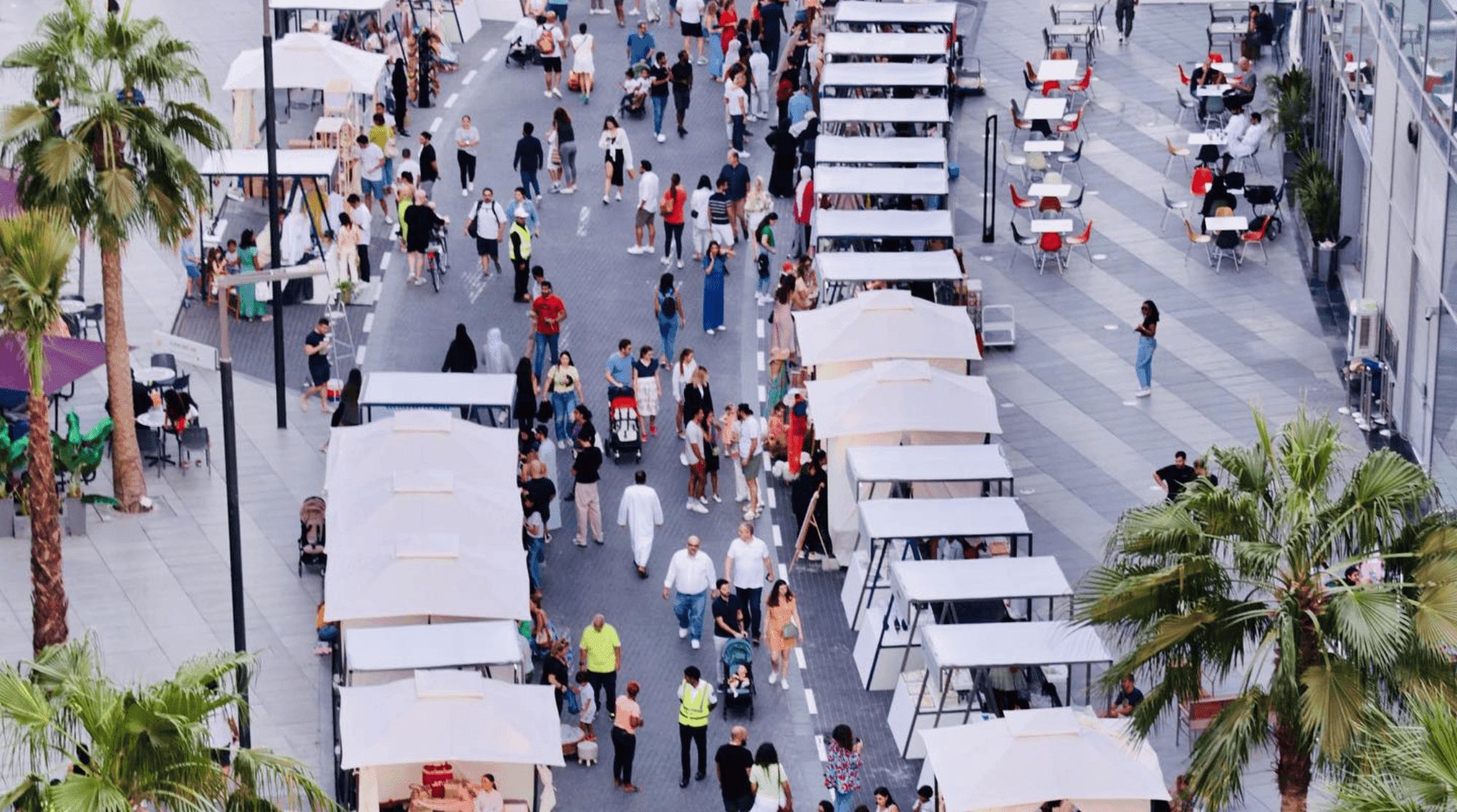 Boutique shops at Dubai Design District