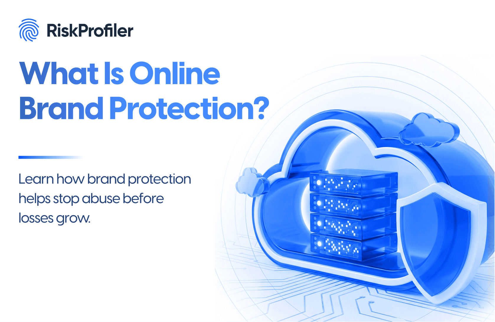 Online brand protection illustration