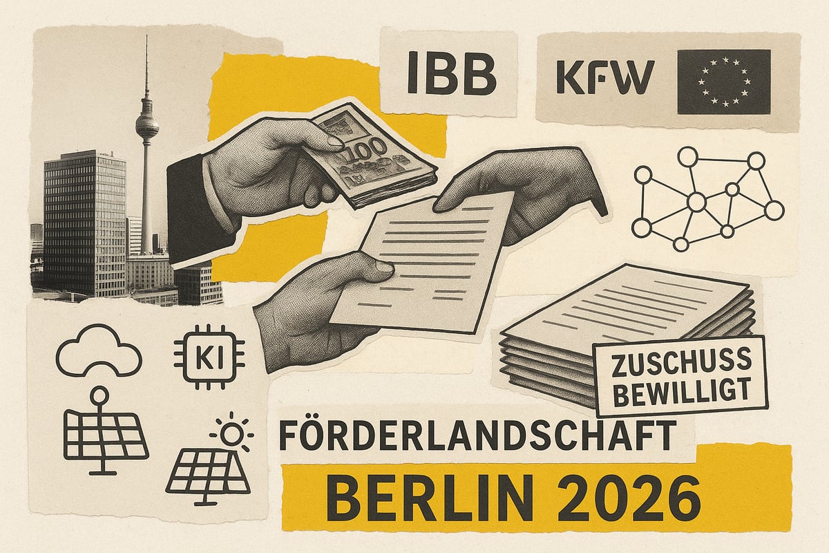 Förderlandschaft Berlin 2026: Überblick & Trends