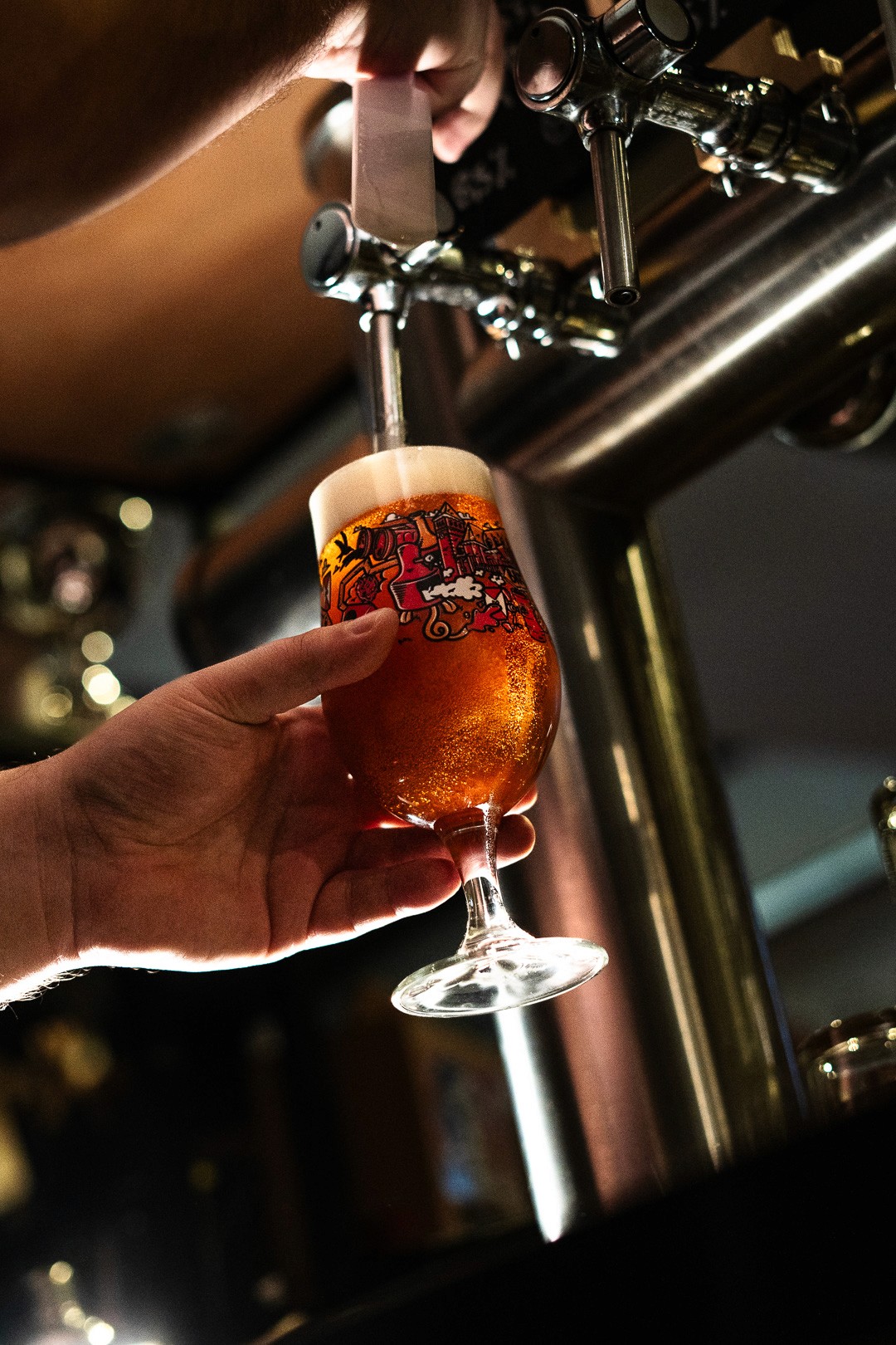 proeflokaal Brewers tapwand