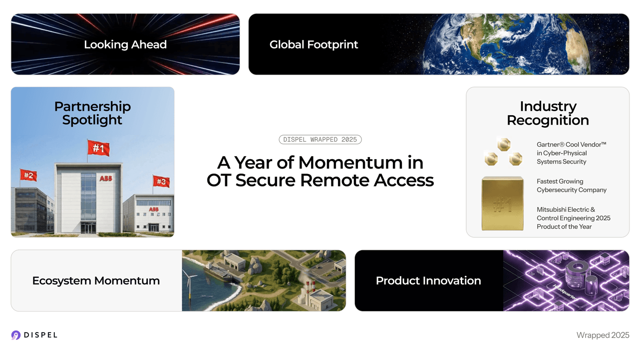 Dispel Wrapped 2025: A Year of Momentum in OT Secure Remote Access 
