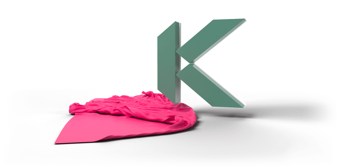 Logo with pink sheet